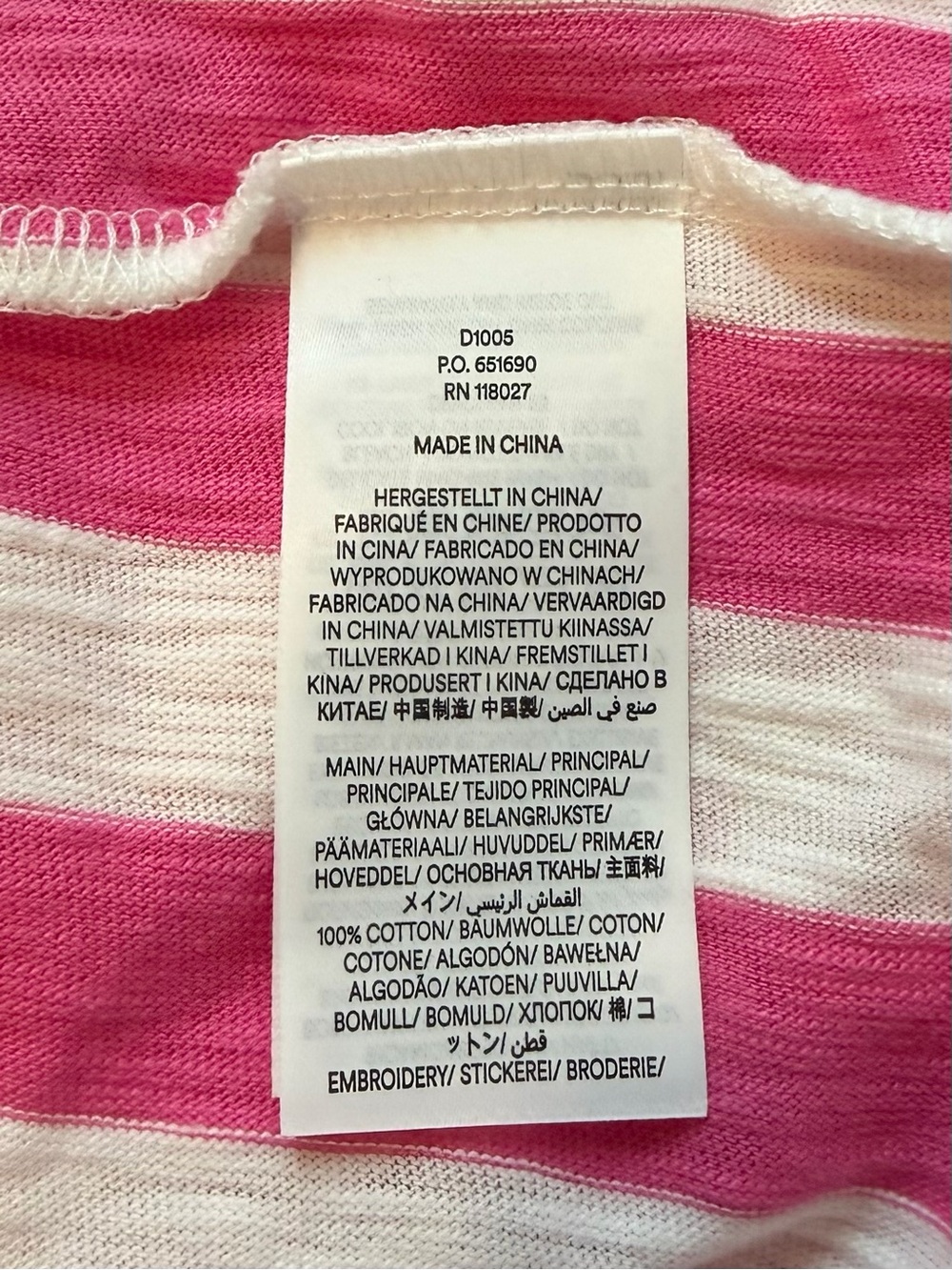 Boden Nadine Notch Cotton Dress in Sangria Sunset Size 6 Reg - Picture 13 of 13